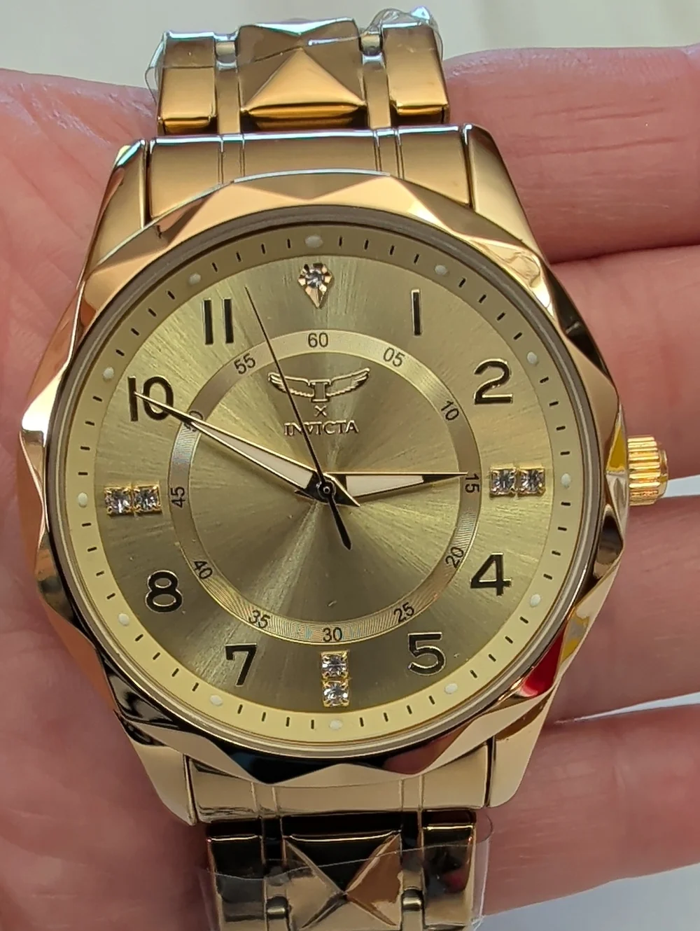 NWT Invicta Specialty I Men’s Gold-Tone Watch (Model 69018)